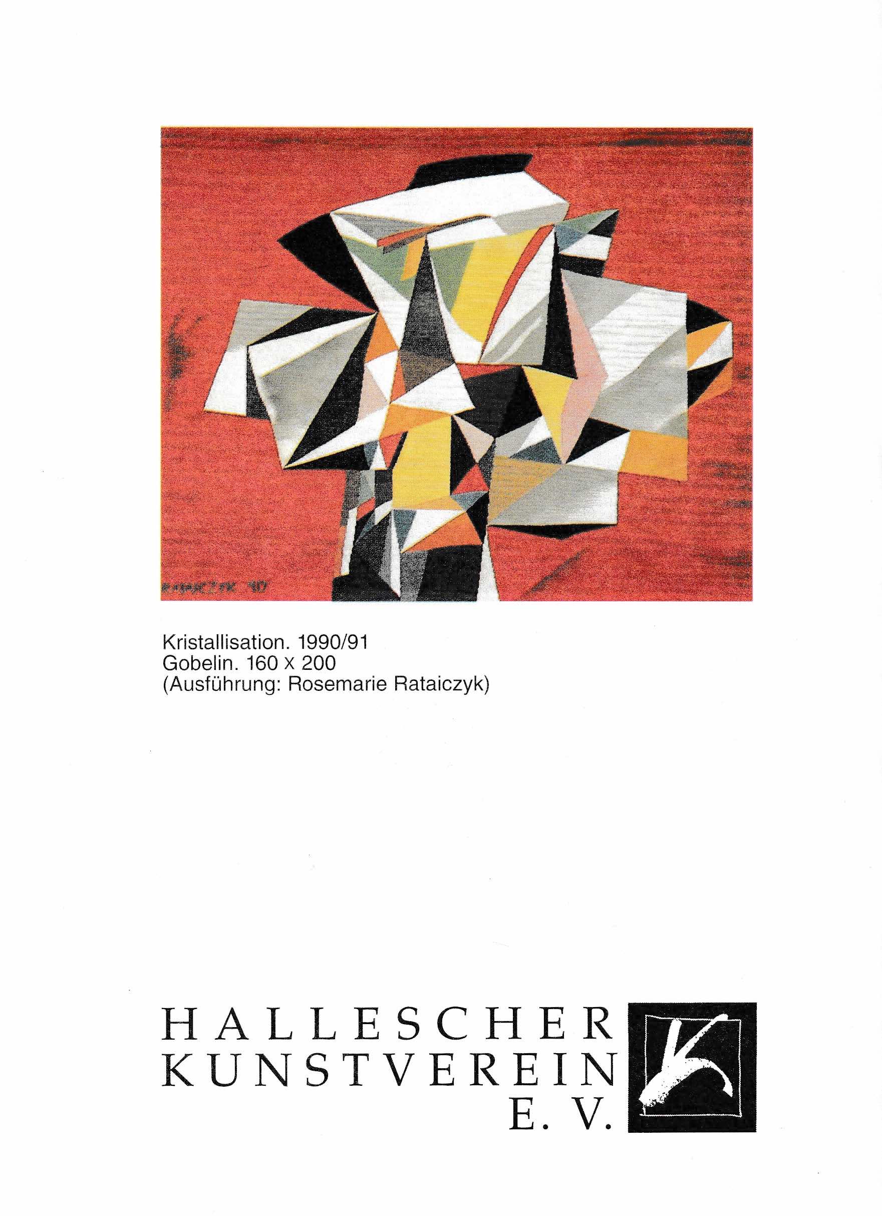 1992 Werner Rataiczyk Hallescher Kunstverein e. V.